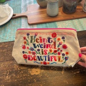 Natural life Being weird is Beautiful Bag